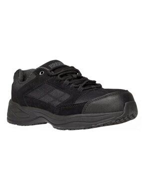 BRAHMA Men's Adan Steel Toe Work Shoes in Black